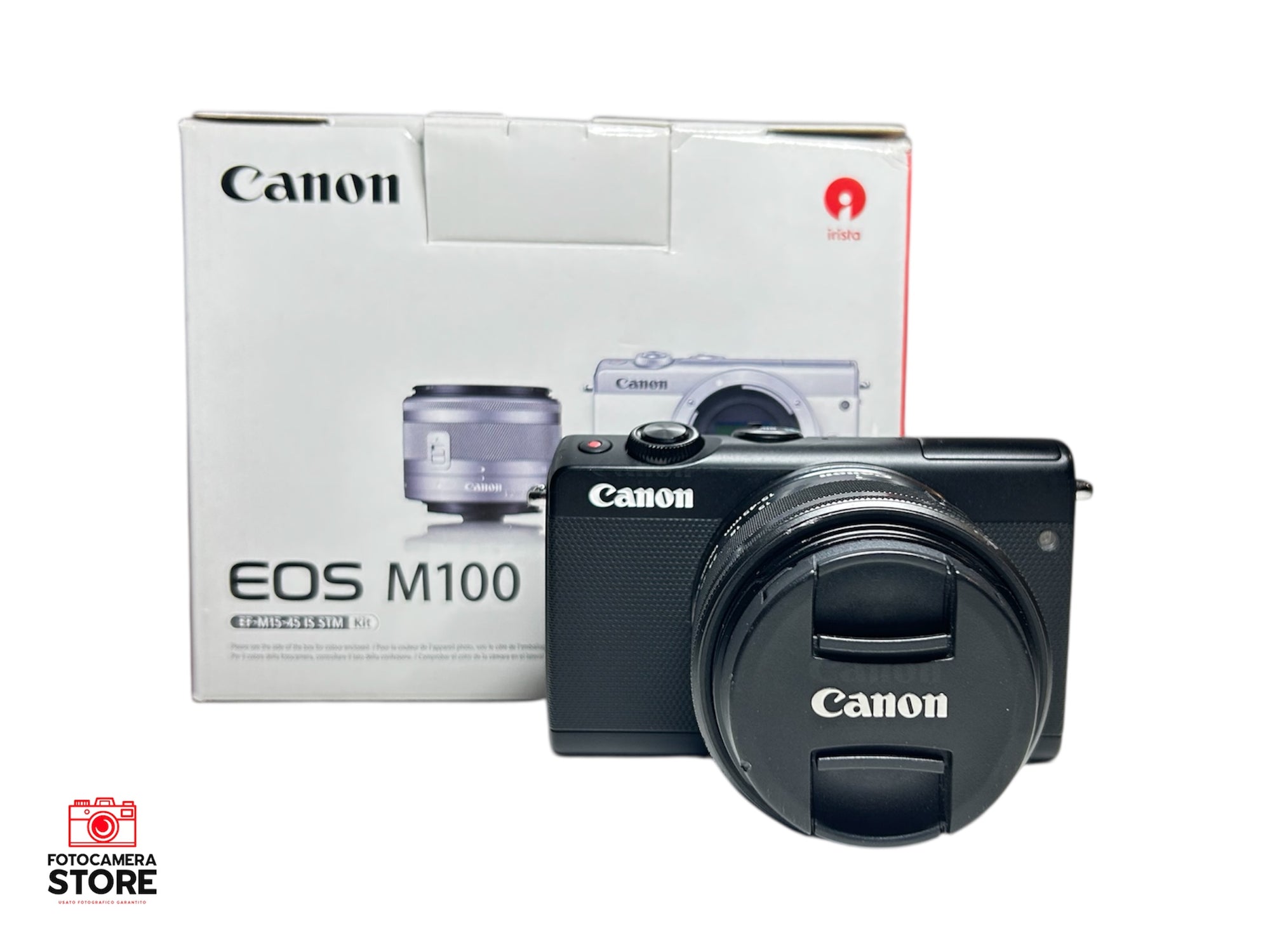 Canon EOS M100 + 15-45mm (GARANZIA 2 ANNI)