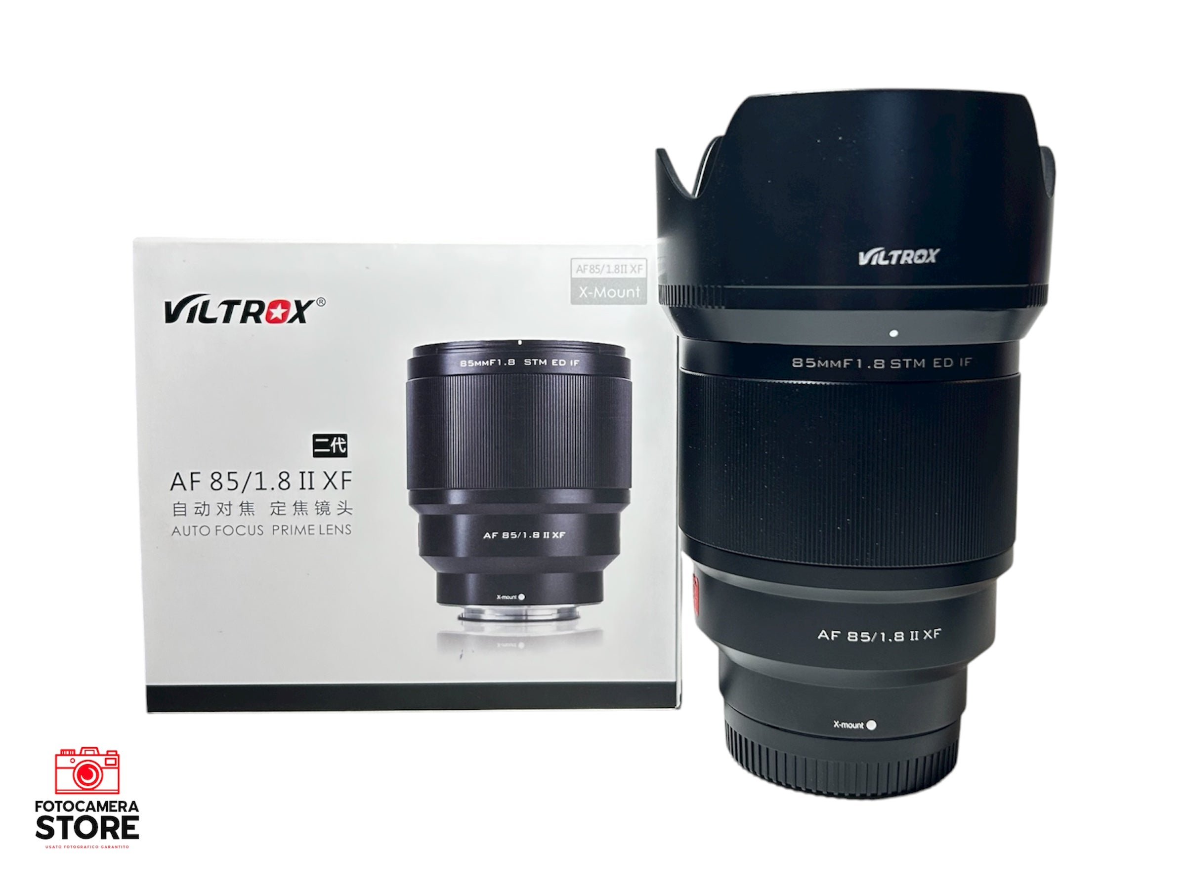 VILTROX AF 85mm F1.8 II ＸF Fujifilm Viltrox AF 85mm F1.8 II for Fujifilm X / Nikon Z / Sony E(Full
