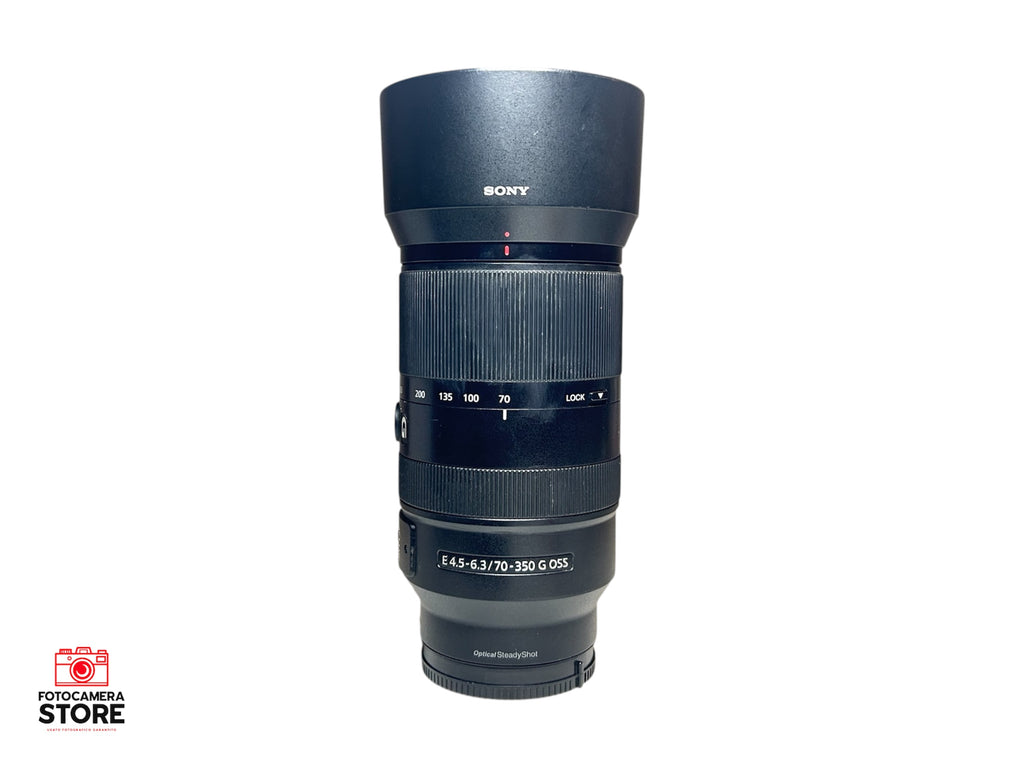 Sony E 70-350 mm f/4,5-6,3 G OSS (GARANZIA 2 ANNI)