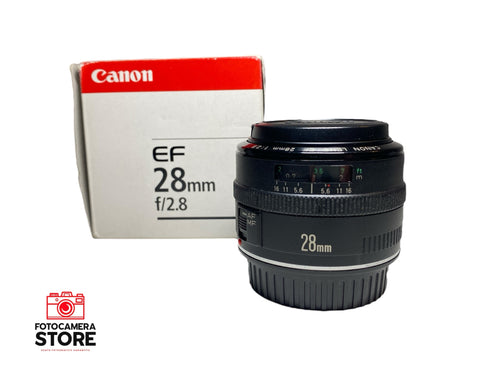 Canon EF 28mm f2.8  (GARANZIA 2 ANNI)