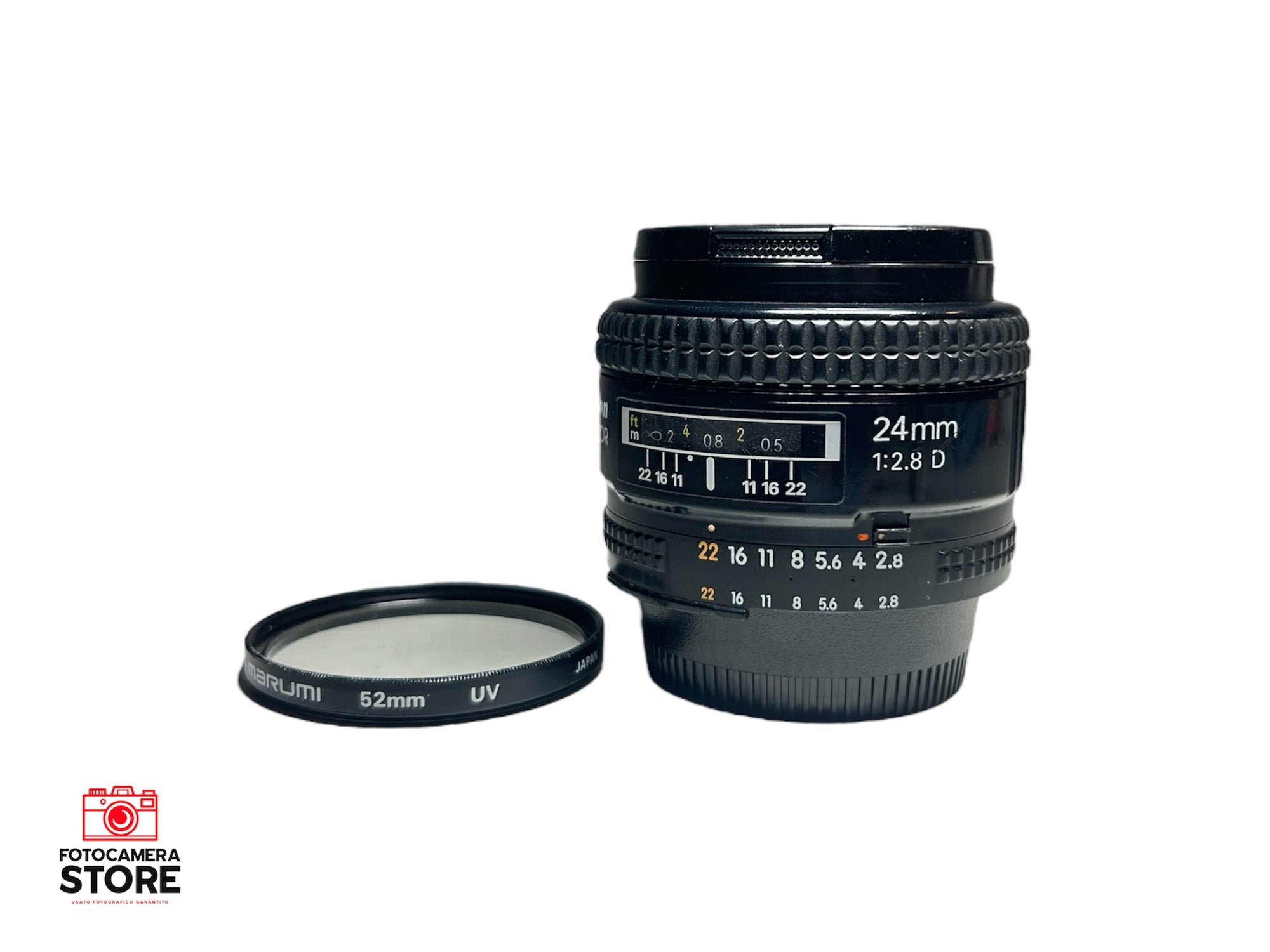 Nikon Nikkor 24mm F 2.8 D (GARANZIA 2 ANNI)