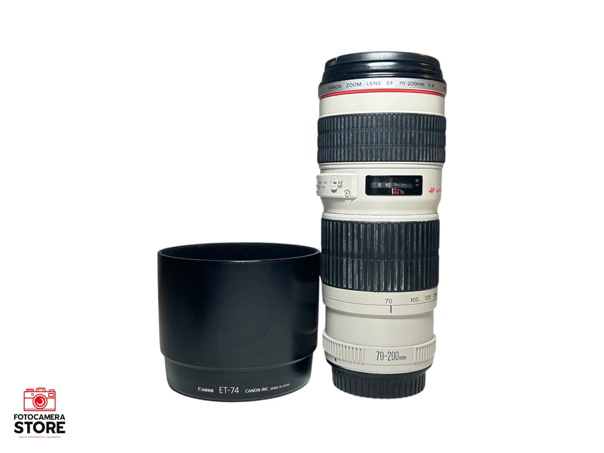 Canon 70-200 mm f4 L USM (GARANZIA 2 ANNI)