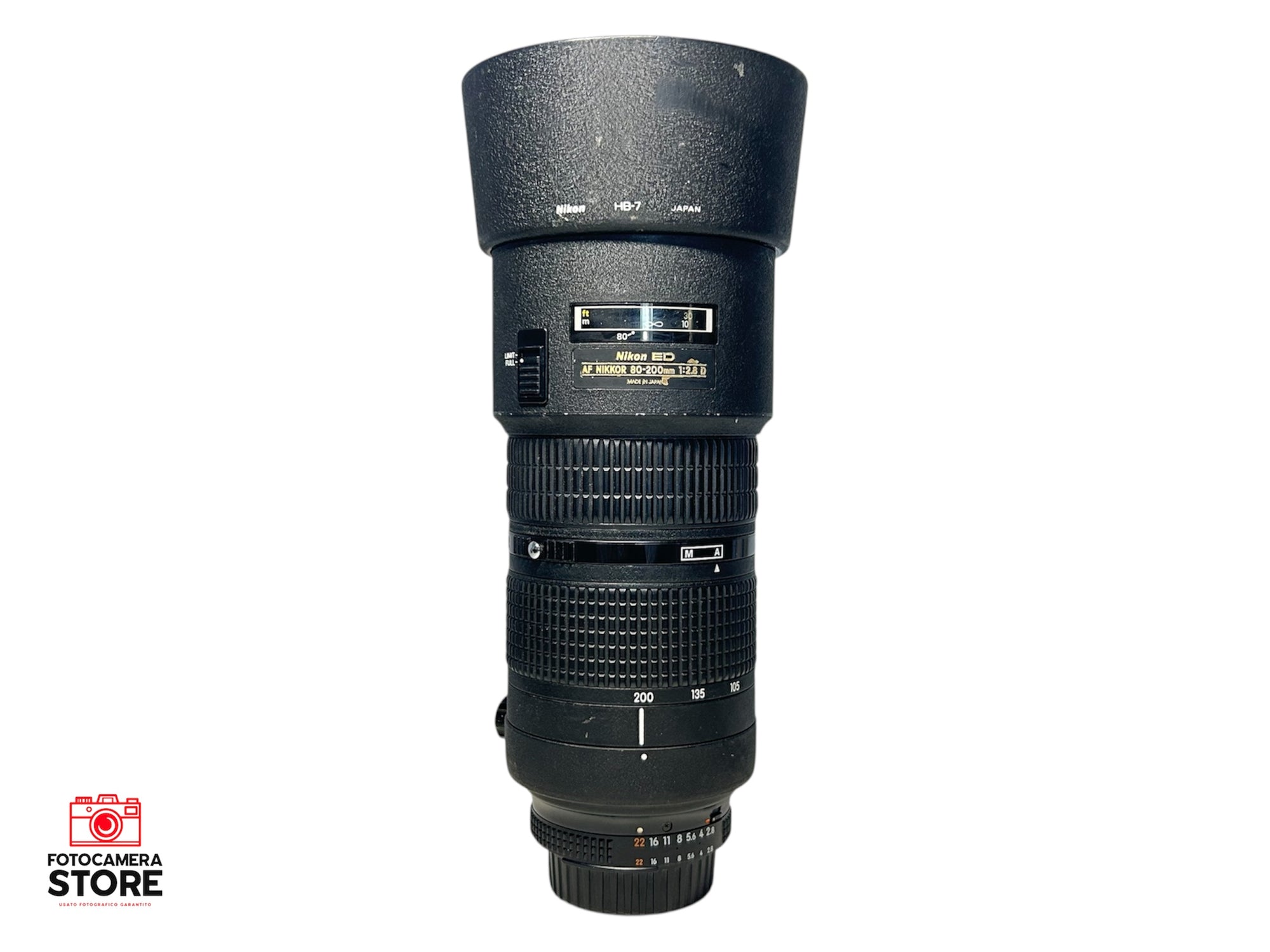 Nikon Nikkor AF  80/200mm f/2,8 D (GARANZIA 2 ANNI)