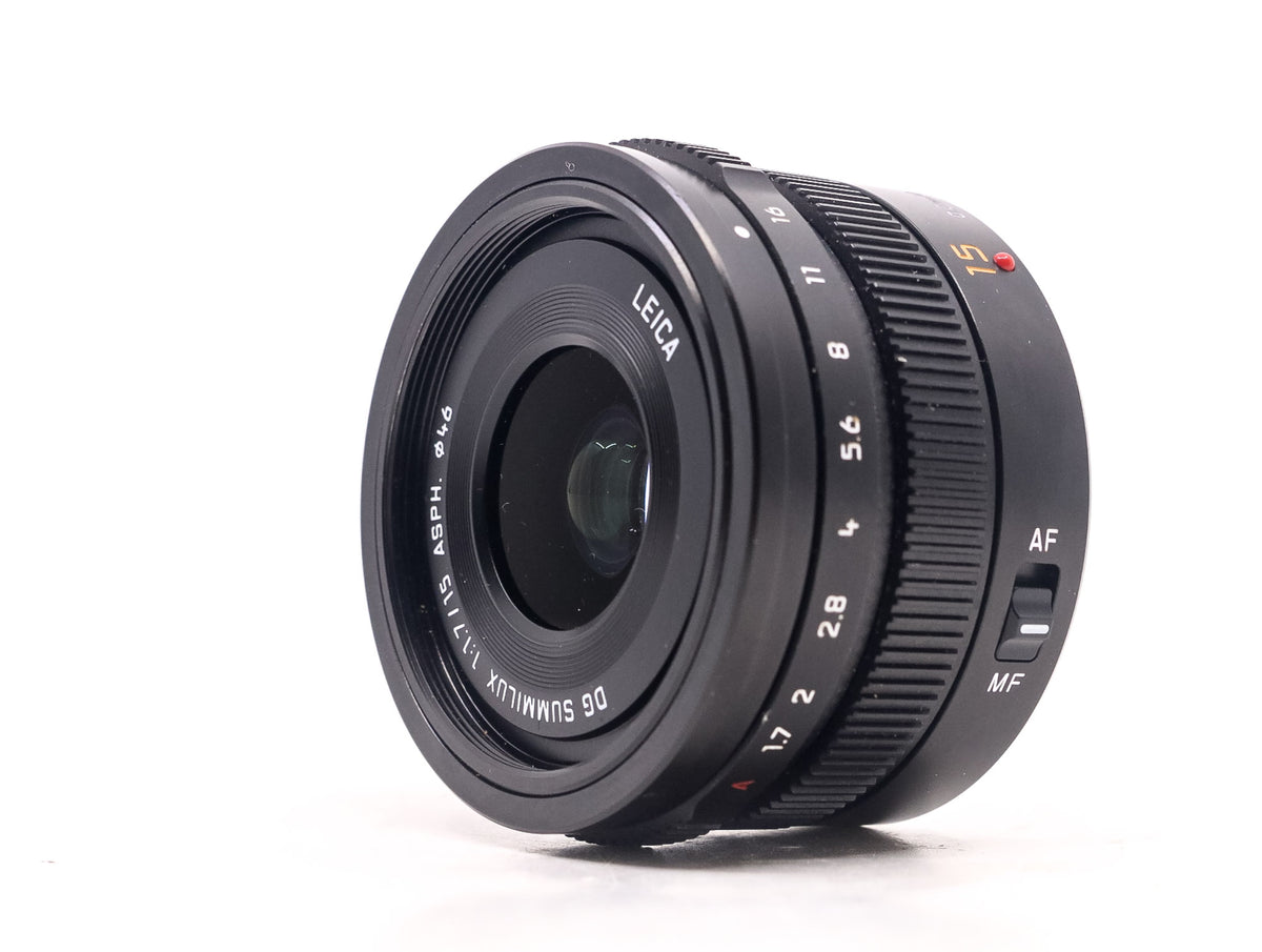 Leica DG Summilux 15mm f/1.7 ASPH.